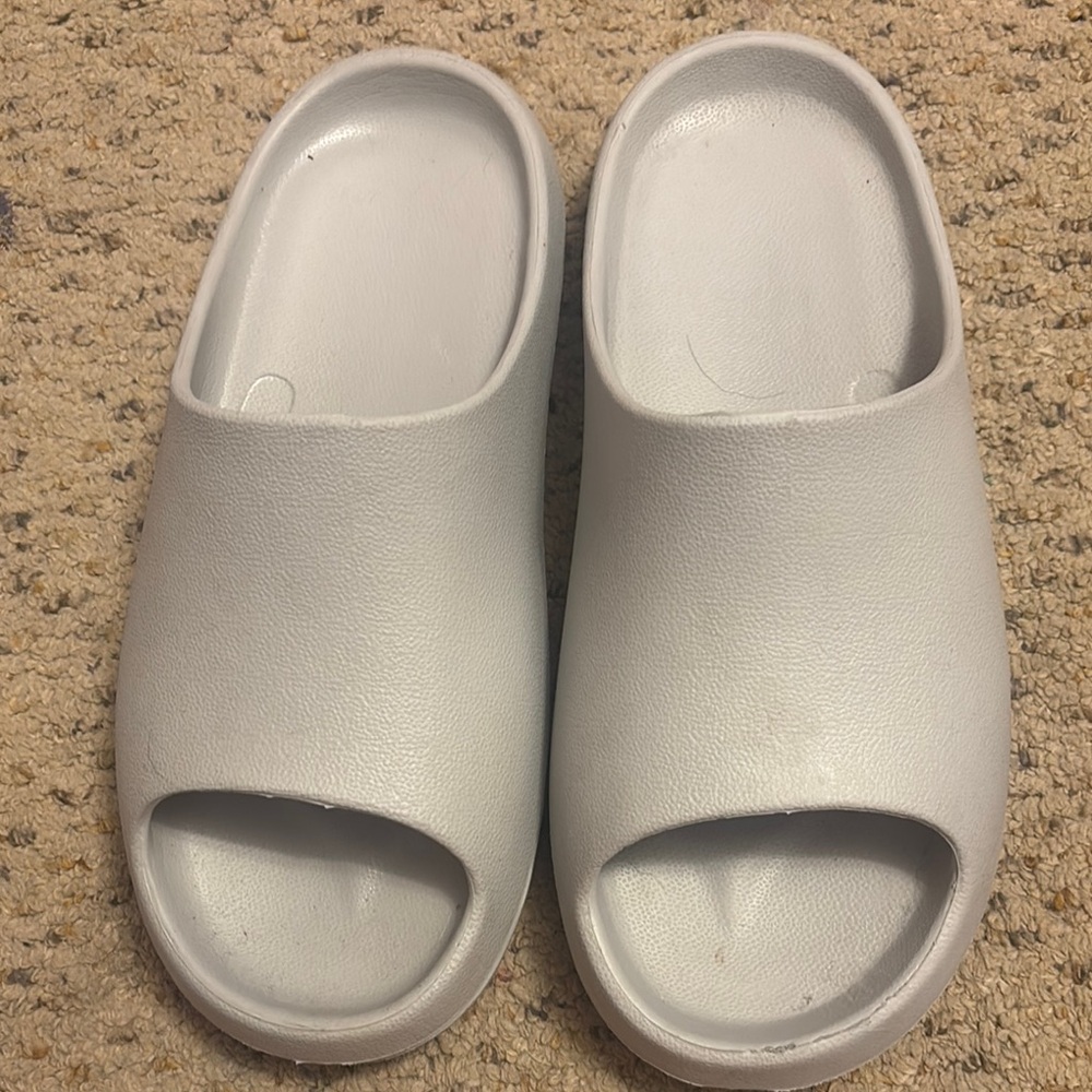 Gray Slide Sandals size 11